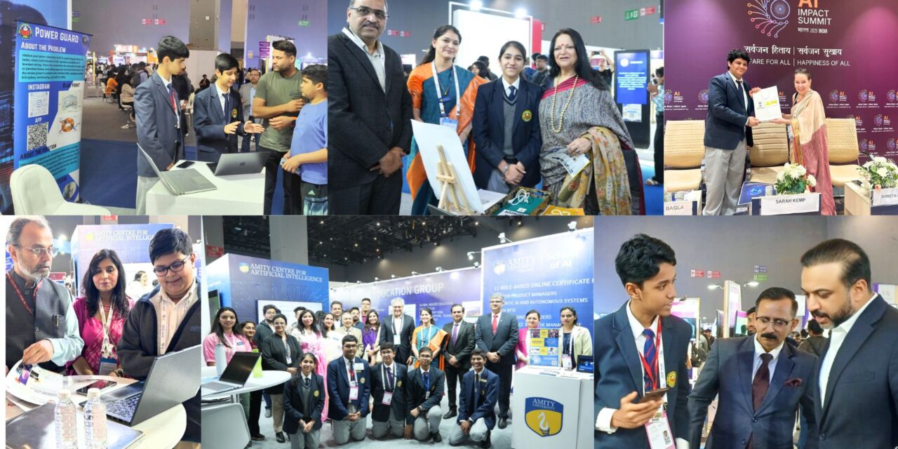 Amitians Shine at AI Summit 2026