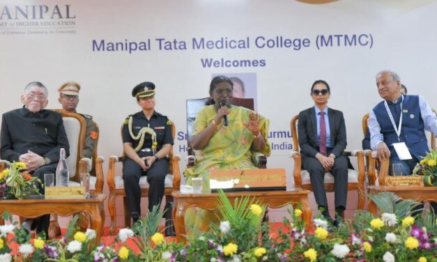 President of India Visits Manipal Tata Medical College, Applauds Its Role in Advancing Healthcare in Jharkhand
