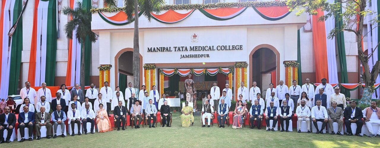 President of India Visits Manipal Tata Medical College, Jamshedpur
