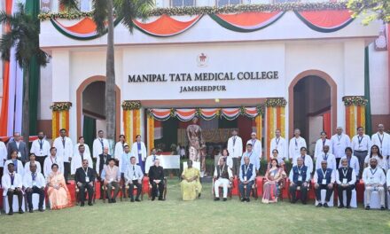 President of India Visits Manipal Tata Medical College, Jamshedpur