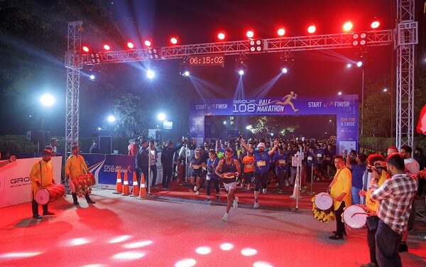 Group 108 Hosts "Run for a Cause" Half Marathon at ONE FNG, Sector 142, Noida; Witnesses Participation of Over 1500 Runners