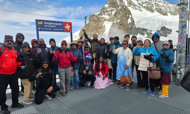 3,000+ Indians to Swiss Alps in One Year, Switrus Holidays Receives Recognition from SWITZERLAND