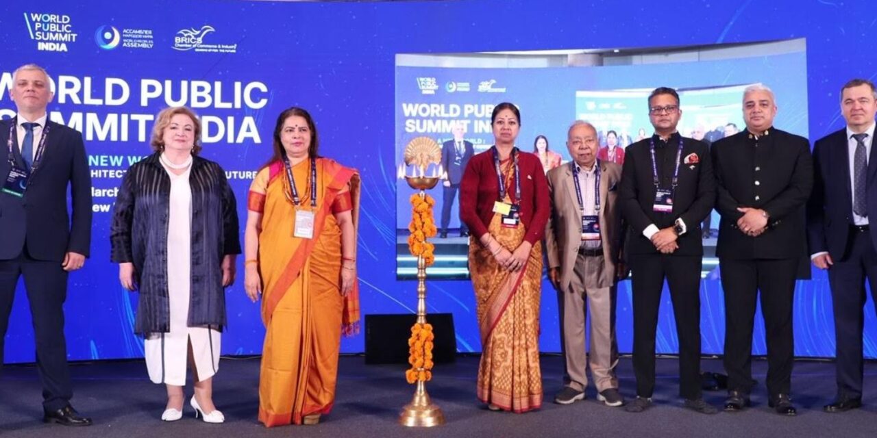 World Public Summit. India 2026 Concludes in New Delhi Advancing India's Role in the Architecture of a Shared Future