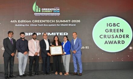 BPTP Recognised as 'IGBC Green Crusader' at IGBC Greentech Summit 2026