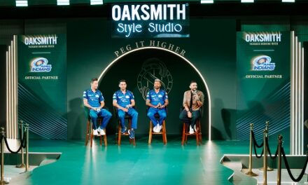 Oaksmith Packaged Drinking Water Brings a New Style Lens to Cricket with Mumbai Indians