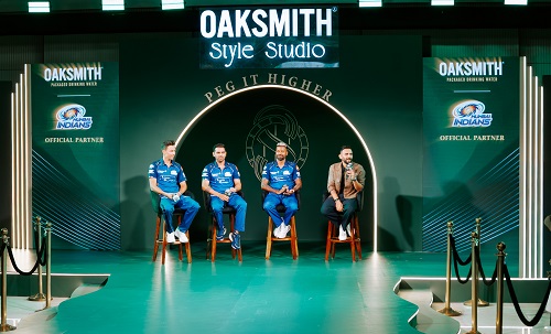 Oaksmith Packaged Drinking Water Brings a New Style Lens to Cricket with Mumbai Indians