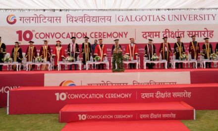 Galgotias University Hosts 10th Convocation Ceremony; Leaders Highlight Resilience, Discipline, and Lifelong Learning