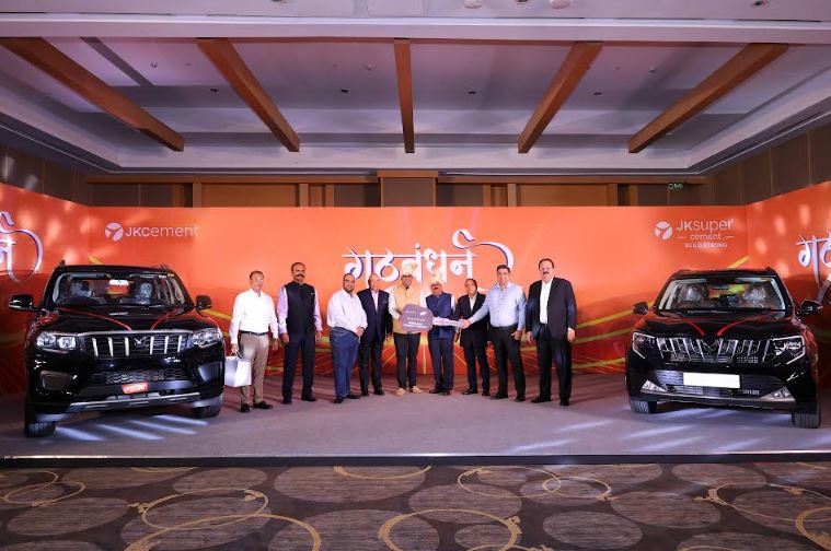 JK Cement Strengthens Dealer Partnerships with 'Gathbandhan 2026', Rewards Top Performers with cars in Lucknow
