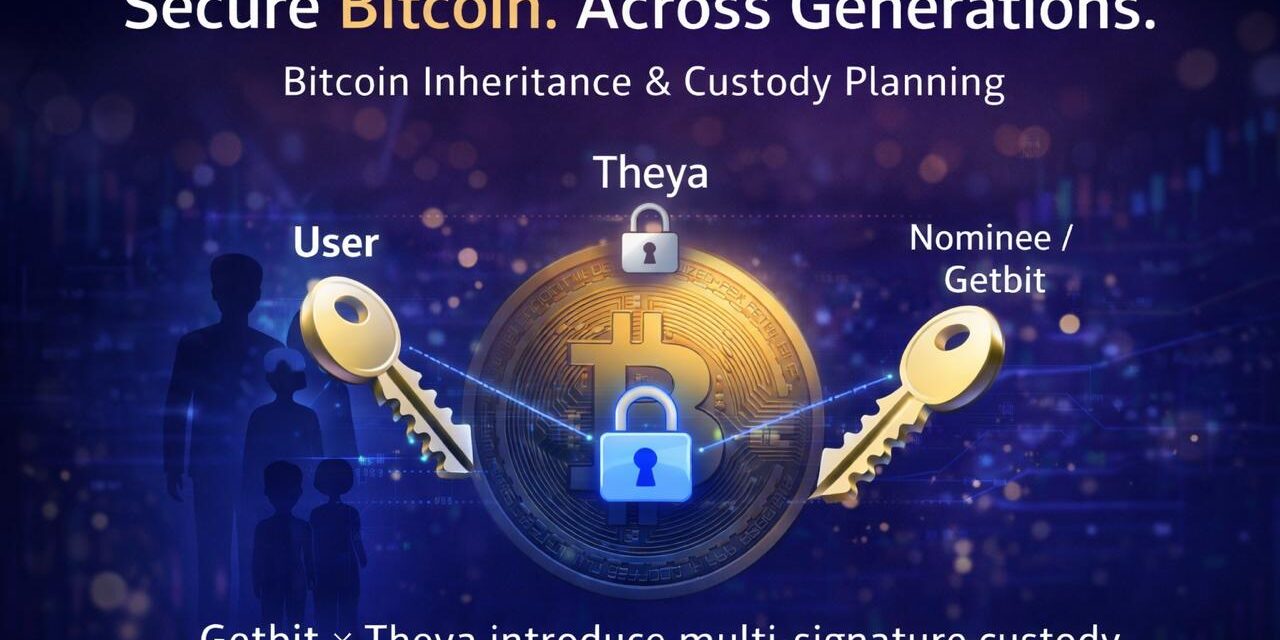 Getbit Introduces Bitcoin Inheritance & Custody Planning Solution with Theya