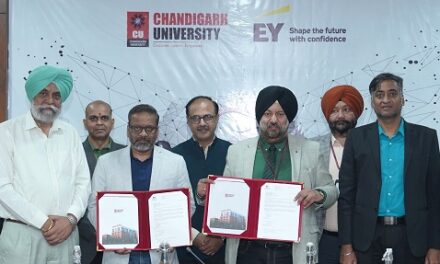 EY India Certificate Courses to make Chandigarh University's Students of MBA & BBA Programs Job-ready with real-world skills in AI, Analytics, Finance