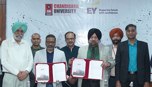 EY India Certificate Courses to make Chandigarh University's Students of MBA & BBA Programs Job-ready with real-world skills in AI, Analytics, Finance