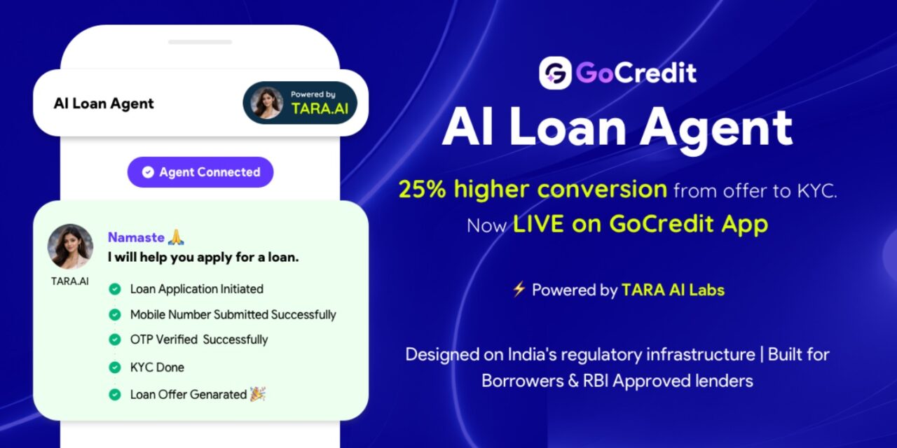 GoCredit Deploys India's First AI-Powered Loan Agent