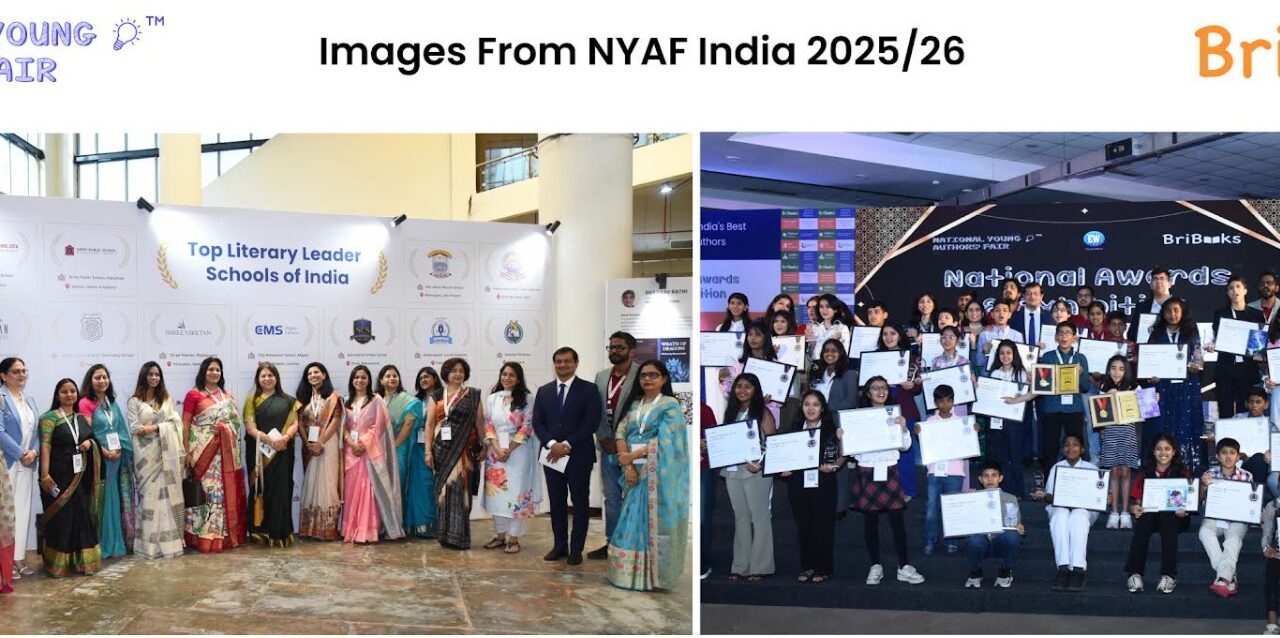 BriBooks Celebrates India's Top Young Authors at the National Awards and Exhibition 2025–26