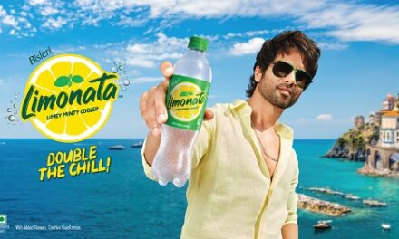 Bisleri Limonata Launches the New "DoubleTheChill" Campaign Featuring Shahid Kapoor