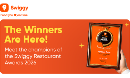 Swiggy Restaurant Awards 2026 Witness Record-Breaking Participation: Winners Announced Across 160+ Cities