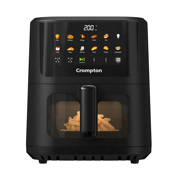 Crompton Launches Ameo Pro 5.5L Air Fryer with Even Heating Technology for Consistent Cooking