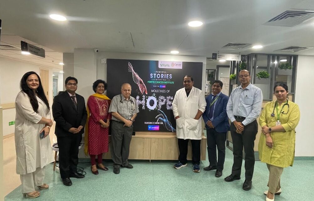 Fortis Cancer Institute at Fortis Hospital Mulund Features in JioHotstar's 'Molecules of Hope', Showcasing India's Evolving Oncosciences Landscape