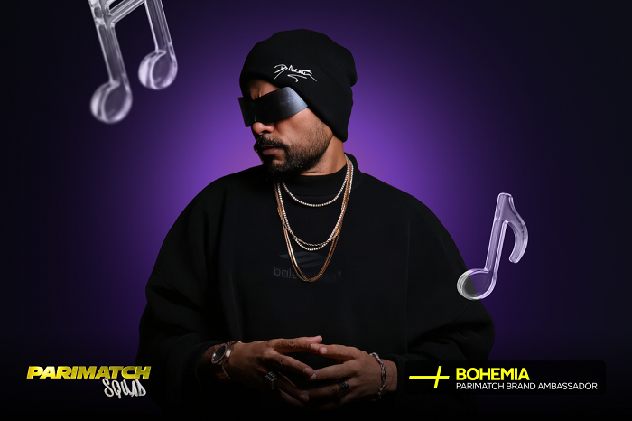 Feel the Sound of Winning: Music Star BOHEMIA Joins the Parimatch Squad