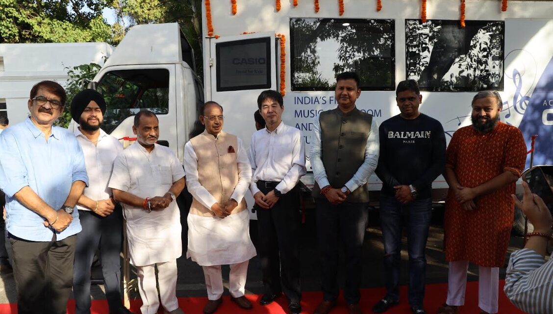 Casio India Strengthens Commitment to Music Education – Extends CSR Support to *India's First Mobile Music Classroom & Recording Studio – The Musical Bus