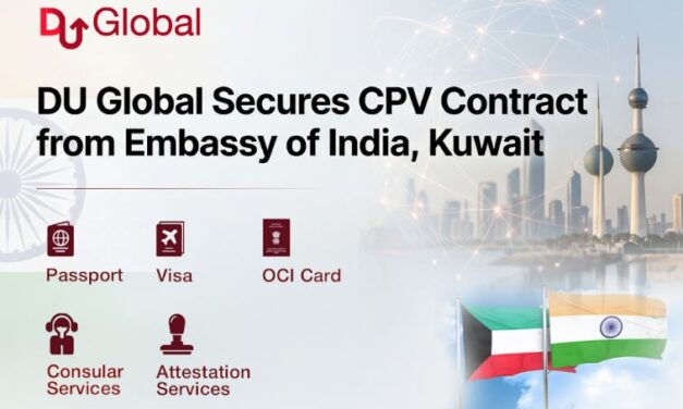 Dudigital Global Limited Secures CPV Services Contract from Embassy of India, Kuwait