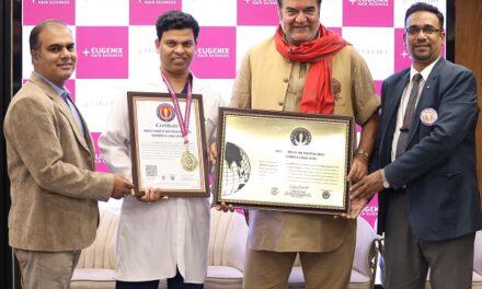 Eugenix Hair Sciences Sets The World Record for Highest Grafts in a Single Hair Transplant Sitting; Enters World Records Book of India