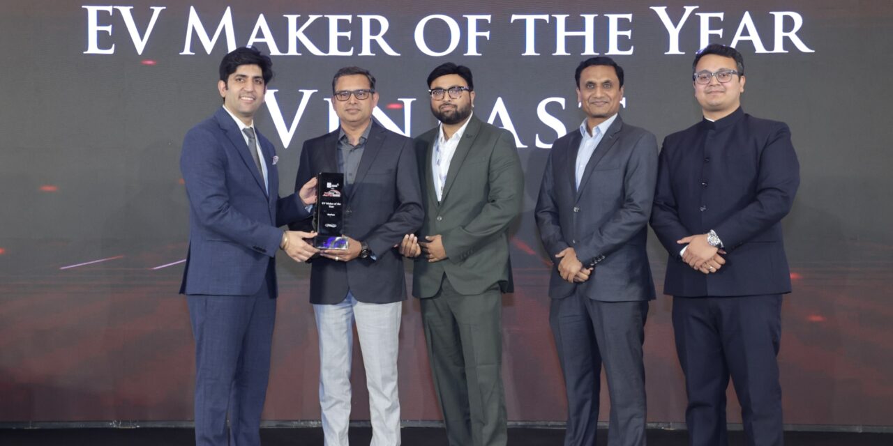 VinFast Honoured as 'EV Manufacturer of the Year' At Times Drive Auto Summit & Awards 2026