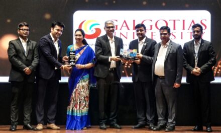 Galgotias University Receives Prestigious Blue Chip Partner Award from L&T EduTech at NEXUS 2026