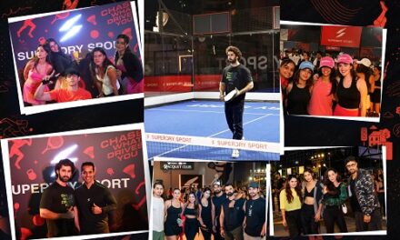 Superdry Sport Takes the Court at Sip & Serve — A Padel Evening with Brand Ambassador Lakshya