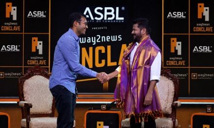 ASBL Shares the Stage with CM Revanth Reddy at Way2News Conclave on Hyderabad's Real Estate Future