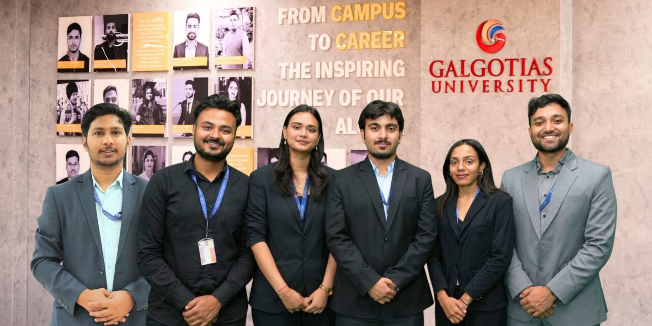 Galgotias University Students to Represent India at Global EDVentures Startup Competition 2026 in Hong Kong