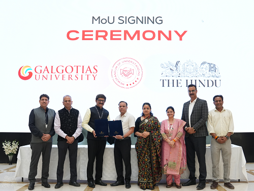 The Hindu Group and Galgotias University Bring Newsroom Learning to Greater Noida Campus through New Journalism Excellence Centre