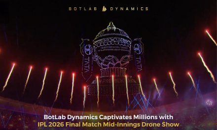 BotLab Dynamics Performs Landmark IPL Final Drone Show, Captivating 128,000+ Fans in the Stadium and Millions More Online