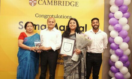 India Teacher Wins 2026 Global Cambridge Dedicated Teacher Award