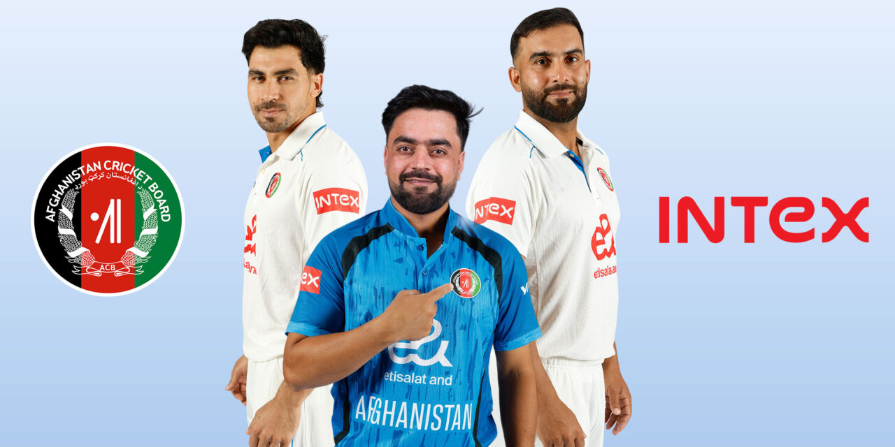 Intex Partners Afghanistan Men's Cricket Team as Associate Sponsor for India Tour 2026