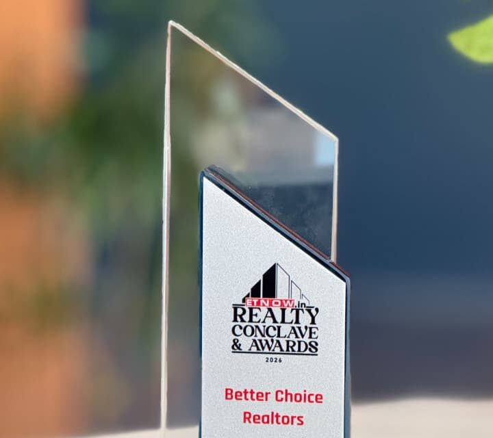 Better Choice Realtors Wins "Iconic SCO Project of the Year" Award for India World Mart at ET Now Realty Conclave & Awards 2026