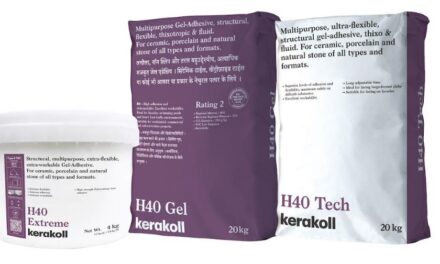 Kerakoll Strengthens H40 Family, Reinforcing H40 Gel Legacy and Introducing Next-Generation Adhesive Solutions in India