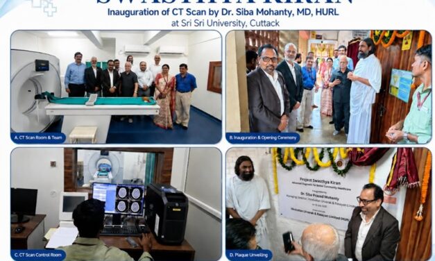 The Art of Living and HURL Inaugurate Project SWASTHYA KIRAN: A New Light for Diagnostic Healthcare in Odisha