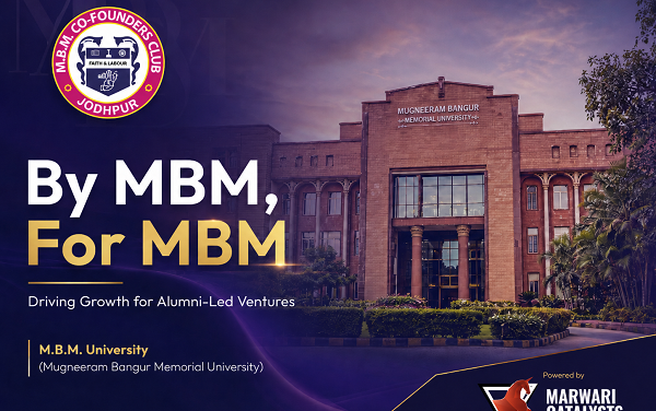 MBM Co-founders Club by Marwari Catalysts Group Selects First Three Startups, Next Batch to Open Soon