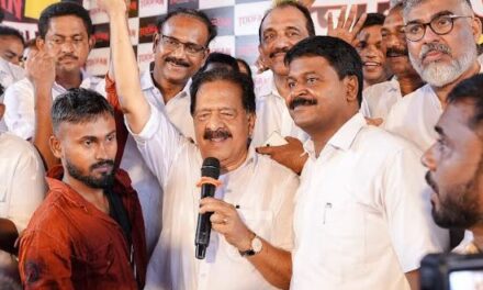 Feet on the Street: Ramesh Chennithala Takes Operation, Toofan's Fight to Perumbavoor's Ground Zero