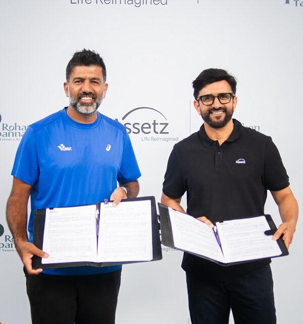 Assetz Announces Partnership with Rohan Bopanna Tennis Academy