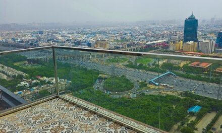 When the Monsoon Paints the Skyline: A View Like No Other from Saya Gold Avenue