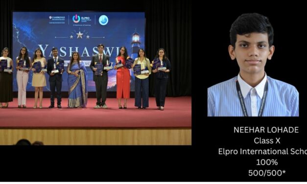 Elpro International School Celebrates Remarkable CBSE Class 10 Results with a Perfect 500/500