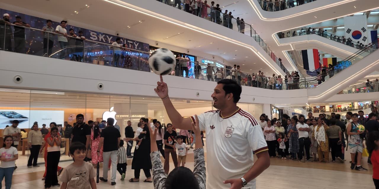 Sky City Mall Brings the Spirit of Football to Life with an Immersive Fan Experience