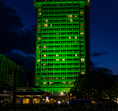 India's Iconic Landmarks Glow in Teal Green for World Fragile X Awareness Day