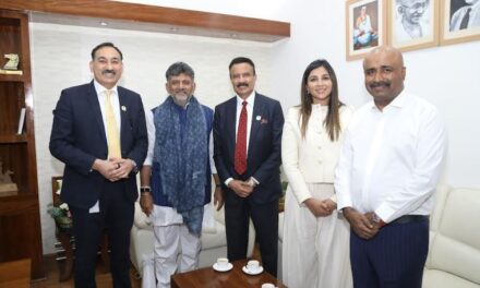 Dr. Azad Moopen Meets Shri D.K. Shivakumar; Reaffirms Aster DM Quality Care's Commitment to Karnataka with Rs 1,315 Crore Investment