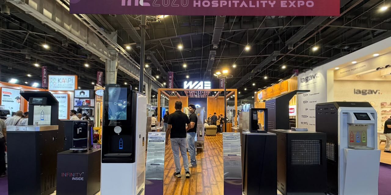 WAE Showcases Next-Generation Sustainable Water Technologies at the India International Hospitality Expo 2026