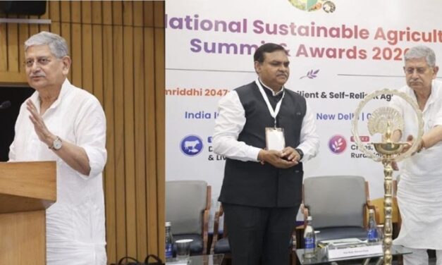 Dairy, Fisheries, Livestock to Drive Rural Economy's Growth: Union Minister Lalan Singh at the 3rd National Sustainable Agriculture Summit & Awards