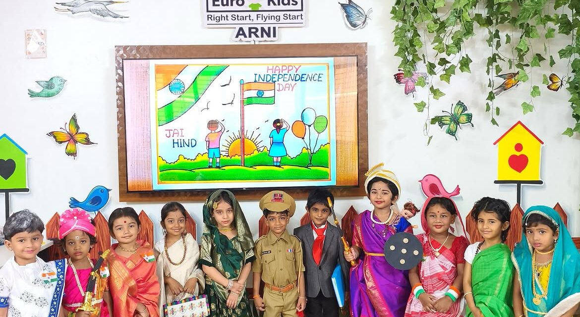 EuroKids Marks India's 80th Independence Day with One of the Country's Largest Preschool Celebrations