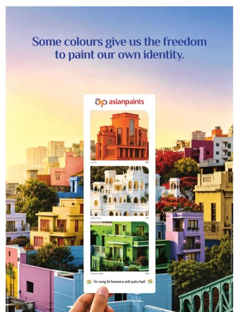 Asian Paints Celebrates the Spirit of India Through the Colours We Call Our Own, this Independence Day