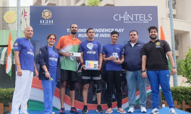 Gurugram Residents Come Together for 'The Unity Run' on Independence Day